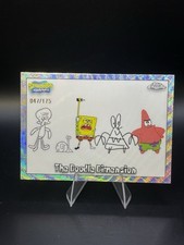 2025 Topps Chrome SpongeBob #163 Doodle Dimension /175 picture