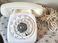 Vintage 1970s Monophone 8-59-2 Rotary Dial Desk Telephone (Untested) No picture
