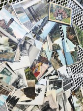 50 Card Lot Vintage Real Photo Postcards RPPC Family, Studio, Group, & Outdoors picture