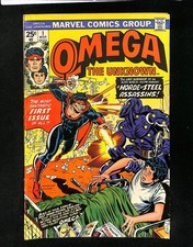 Omega the Unknown #1 Hannigan/Sinnott Cover Marvel 1976 picture