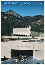 1968 US Air Force Academy Bring Me Men LooArt Poster Paper 30x21 Never Displayed picture