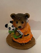 Wee Forest Folk BB-14 Naptime with Dolly Halloween- LIMITED picture