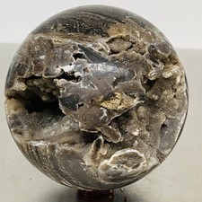 Natural sphalerite crystal cave quartz Sphere healing ball Specimen 4040G picture