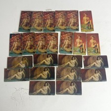 Vintage Model Blade Co NY Pinup Girl Razor Blade Wrappers Lot of 23 Ephemera picture