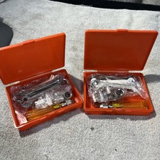 Lot of two vintage Japanese mini ignition tool sets. New old stock, sealed insid picture