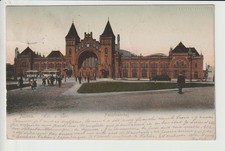 Postcard Hamburg-Altona, main station very old picture