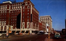 Read House Hotel~1950s cars Rambler?~Broad St downtown Chattanooga Tennessee TN picture