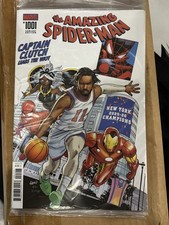 AMAZING SPIDER-MAN #1001 JALEN BRUNSON NY KNICKS NYCC 2026 EXCLUSIVE NM IN-HAND picture