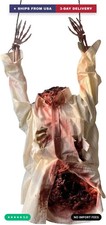 Halloween Body Parts Props - Life Size Bloody Torso Prop for Haunted House, Hang picture