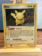Ditto - (Pikachu) 39/113 - EX Delta Species - Reverse Holo - Pokemon TCG picture