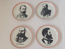 Macedonian Revolutionaries small ceramic wall plates Karev/Dame Gruev/Sandanski picture