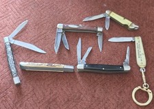Vintage case xx 1940-64 red bone handle & Others Pocket Kinfe lot picture