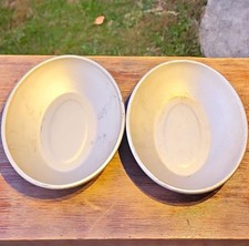 Wear-Ever TACUCO Aluminum Bowl No 1013 WWII U.S. Military Lot 2 1940 Dated Rare picture