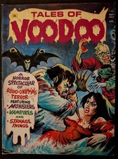 TALES OF VOODOO VOL 6 #3 EERIE 1973 WEREWOLF DRIVING A STAKE INTO VAMPIRE VG picture