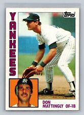 DON MATTINGLY 1984 TOPPS ROOKIE #8 NEW YORK YANKEES picture