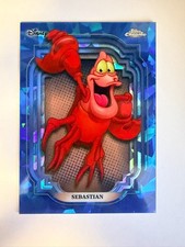 2024 Topps Chrome Disney Sapphire Sebastian #48 - 1st Year Sapphire picture