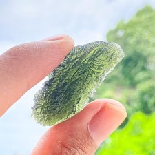 53.65 ct 10.73 gr MOLDAVITE - CZECH REPUBLIC (Meteorite) Natural Rare Untreated picture