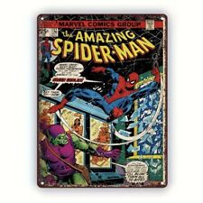 Retro Look Amazing Spiderman 8x12 Metal Sign Marvel Comic Superhero picture