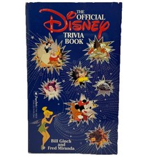Vintage 1988 The Official Disney Trivia Book by Bill Ginch & Fred Miranda picture