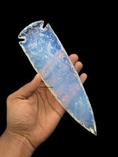 Handmade Opalite Glass Arrowheads 1