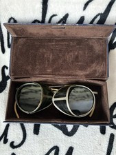 1920-1940s Vintage MORGENTHAL FREDERICS Glasses CESCO 2 Lenses W/Original Case picture