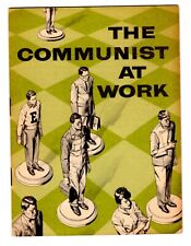 Communist At Work Brochure 1962 Cold War picture