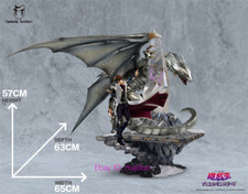 Blue-Eyes White Dragon Resin Fantastic Territory Collectibles 65cm Presale picture