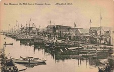 The Boat Houses At Old Mill, Foot Of Crescent Street, Jamaica Bay, Queens NY NY picture