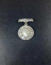 Antique AOUW Ancient Order United Workmen Fraternal Medal Badge Anchor Shield picture
