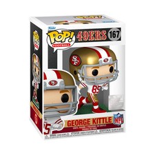 George Kittle (White Away Jersey) San Francisco 49ers NFL Funko Pop Football 167 picture