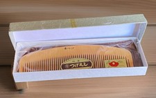 Peach wood comb, anti-static, natural material, wood, styling, hair comb NEW picture