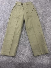 Vintage US Military OG-507  US ARMY Mens Pants 26x25 Green 80s era picture