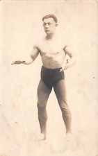 RPPC Kid McCoy Pro Boxer Hollywood Actor Murdered Girlfriend in 1924 picture