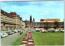 Postcard - Altmarkt with Kulturpalast - Dresden, Germany picture