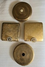 Vintage 2 AVON 2 COTY Mirrored Compacts Vanity Lot picture