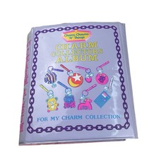Vintage 1985 Imperial Charm Collectors Album Chains, Charms N’ Things 90 Charms picture