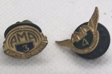 4 Pins American Motorcyclist Association AMA Lot Annual Member picture