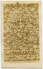 500 Collage, King, Queen, Royalty, President, Civil War, Vintage CDV Photo picture