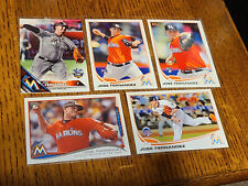2013 Jose Fernandez Rookie 3 card lot plus 2014 and 2016 cards Florida Marlins picture
