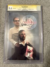 SEX CRIMINALS #1 CGC S 9.6 4th BEST SKETCHES LOL and SIGNED Comic 2014 picture