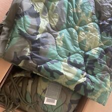 USGI Authentic Poncho Liner/Woobie Woodland Camo US MILITARY Issue New With Tag picture