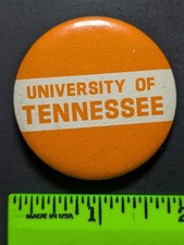 Vintage University of Tennessee Pinback Pin picture