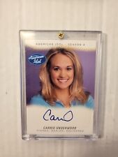 2005 Fleer American Idol: Season 4 Carrie Underwood #SSD-CU GEM MT Auto Signed picture