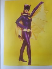 Custom Batgirl Figurine – 1950s Style, 15cm/6in, 3D Printed & Hand-Painted picture