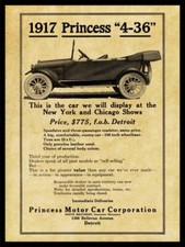1917 Princess Autos of Detroit MI NEW Metal Sign 24