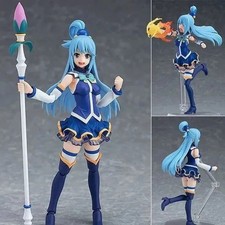 Figma #399 Konosuba Aqua Anime Action Figure Collectible Model Toy Megumin Style picture