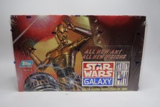 1994 Topps Star Wars Galaxy Trading Card Series 2 Etch Foil Cards Sealed Box C10 picture