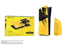 PlayStation 5 Pro Console Cover Wolverine Battle Yellow Limited Edition picture