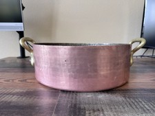 Rare Antique Gaillard (Paris, France) French Copper Pot 14” picture