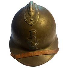 French WW2 Adrian Helmet 1926 M26 Engineer Bontemps picture